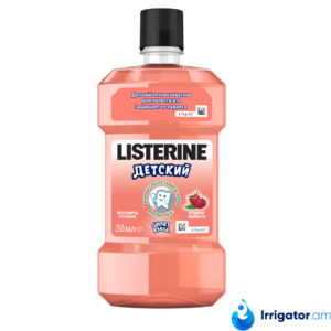 Ողողման հեղուկ Listerine Smart Rinse Ягодная свежесть Детский 250մլ