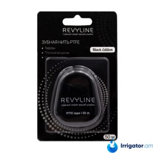 Ատամնաթել Revyline PTFE Black Edition 50մ