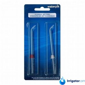 Waterpik WP 100, WP 360, WP 900, WP 660, WP 300, WP 450 ստանդարտ ծայրակալներ, 2 հատ