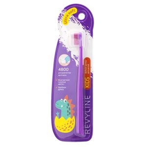 Revyline Kids US4800 (Ultra soft)-Մանկական ատամի խոզանակ (3-ից մինչև 12 տարեկան) (Մանուշակագույն)