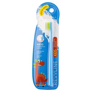 Revyline Kids US4800 (Ultra soft)-Մանկական ատամի խոզանակ (3-ից մինչև 12 տարեկան) (Կապույտ)