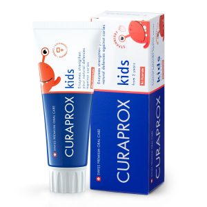 Curaprox Kids Zero - Մանկական ատամի մածուկ ելակի համով (60մլ)