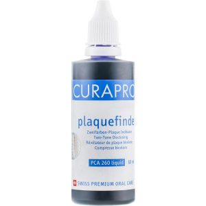 Curaprox PCA 260 - Հեղուկ միջոց ատամնափառի հայտնաբերման համար (60մլ)